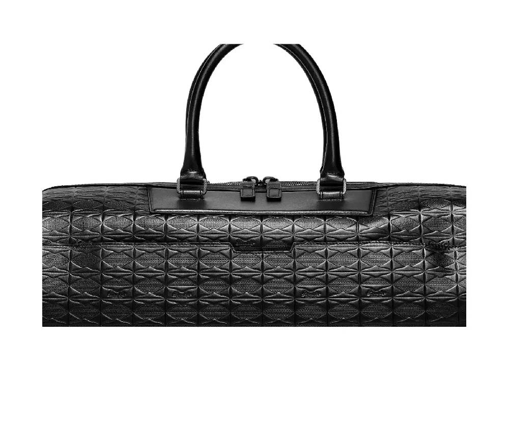 Pineider Borsone Da Viaggio In Embossed Empress