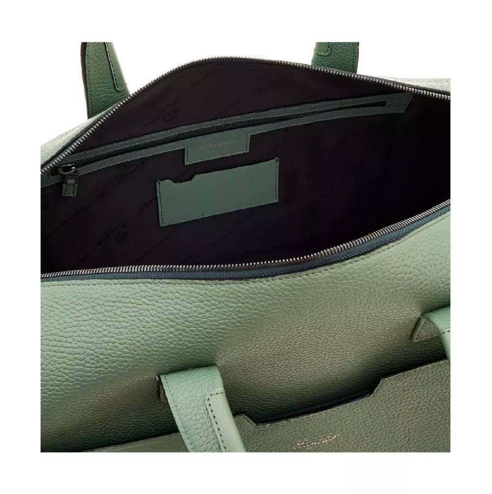 Pineider Bowling Duffle In Bottalato