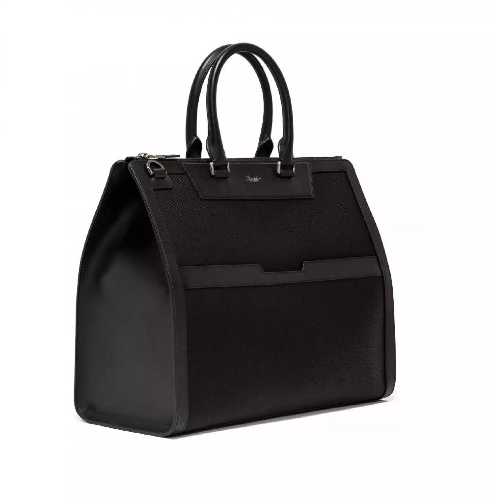 Pineider Business Duffle In Metro Nylon