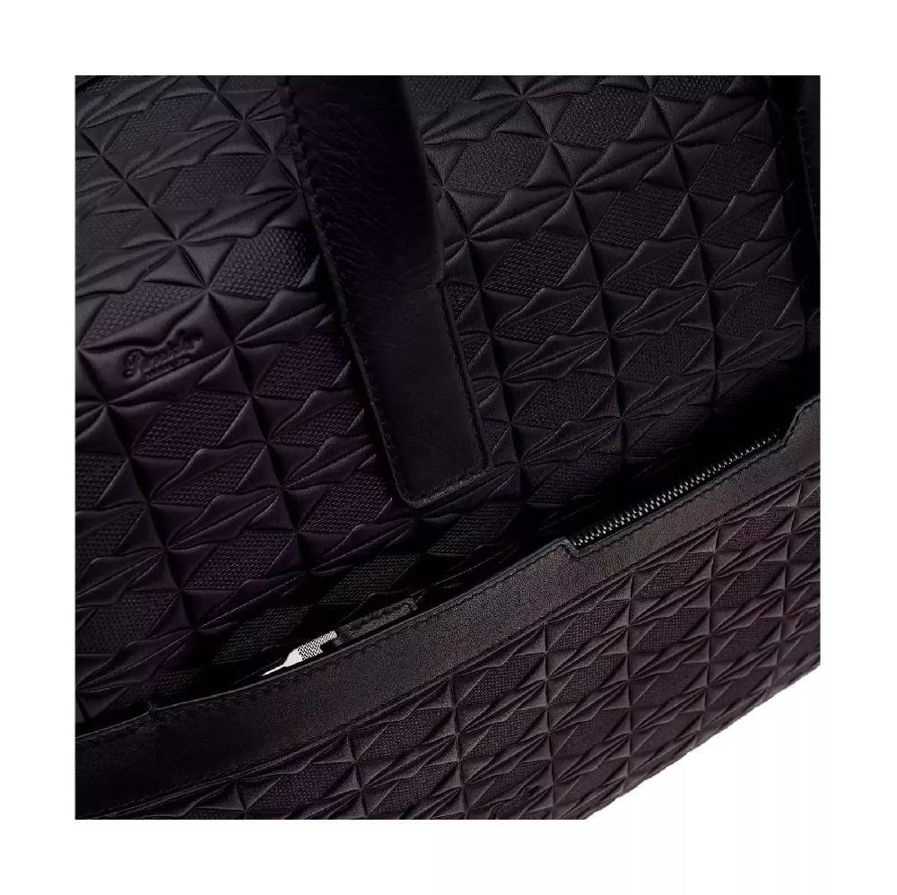 Pineider Cabin Duffle In Embossed Empress