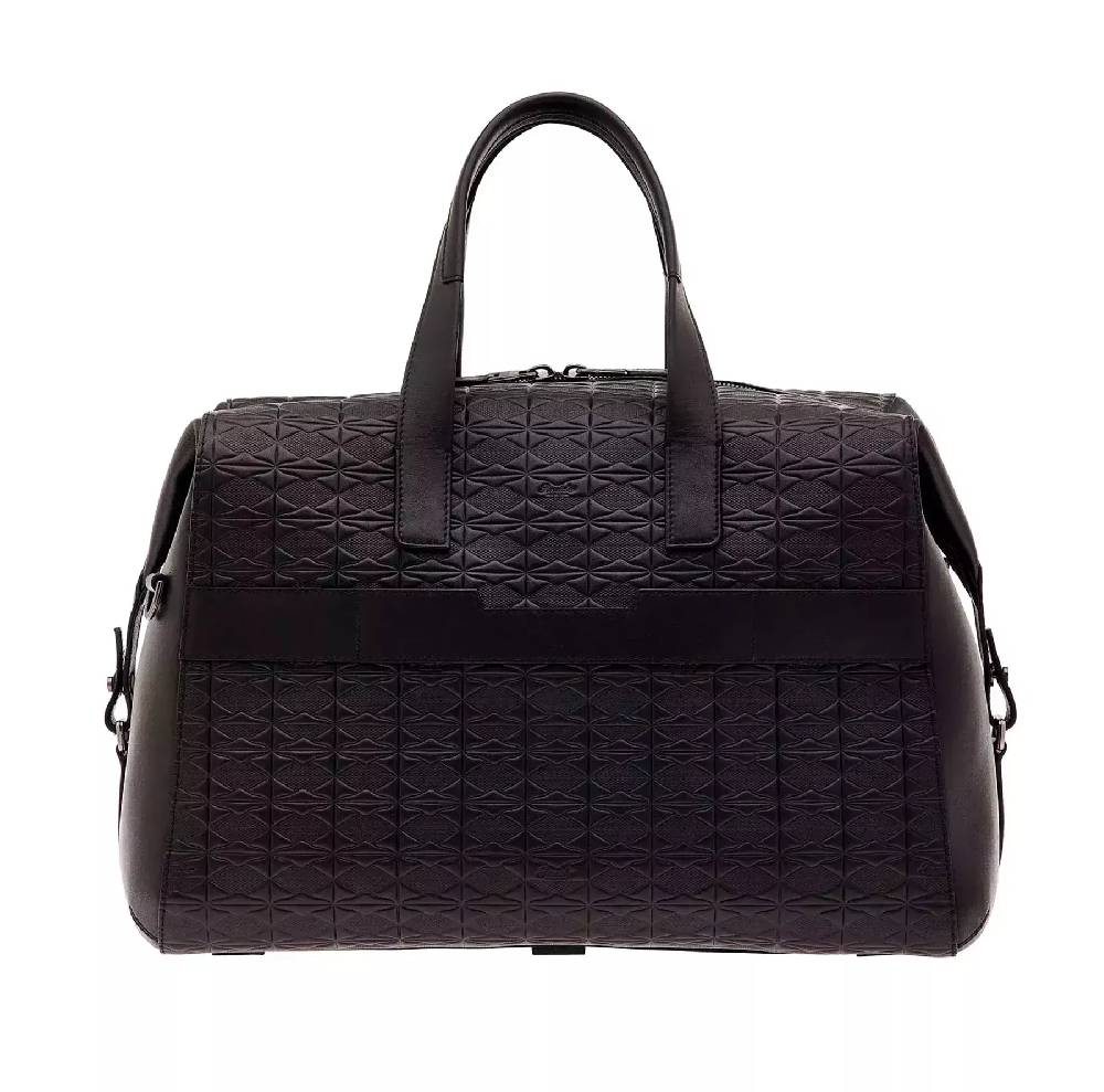 Pineider Cabin Duffle in Embossed Empress