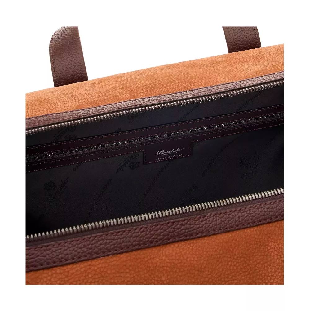 Pineider Cabin Duffle In Nabuk