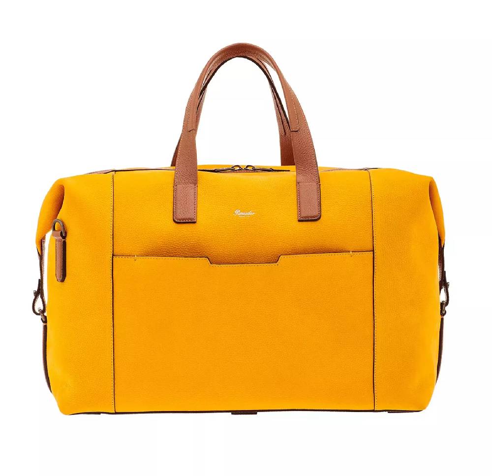 Pineider Cabin Duffle In Nabuk