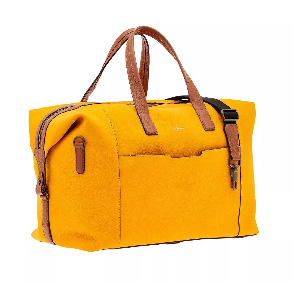 Pineider Cabin Duffle In Nabuk