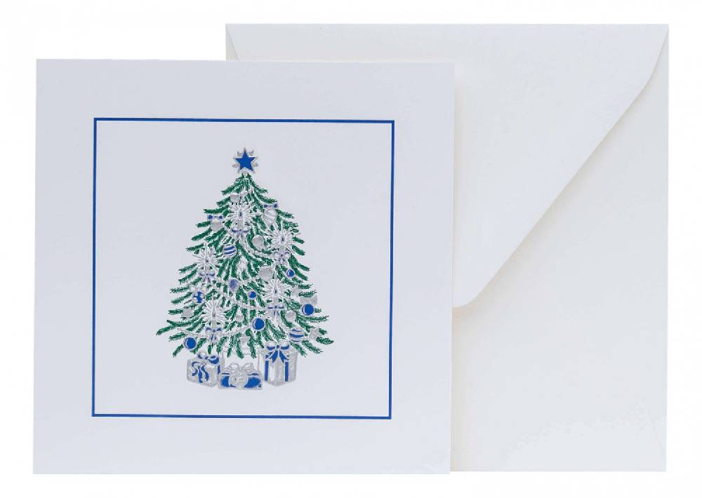 Pineider Christmas Box Mix Carte E Buste