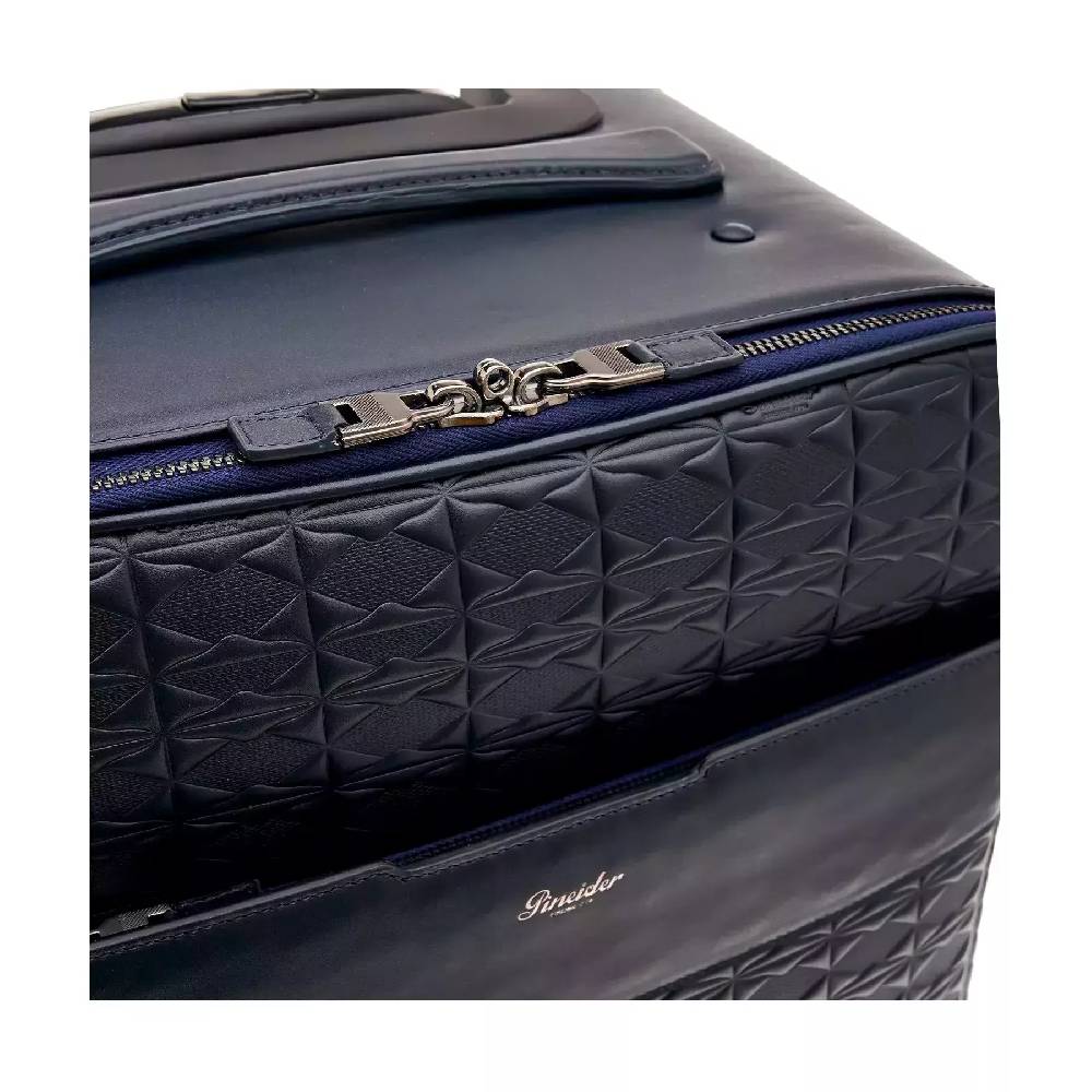 Pineider Classic Trolley In Embossed Empress