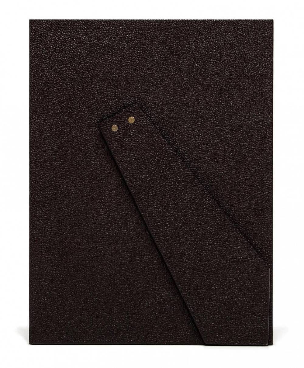 Pineider Cornice In Pelle Bottalata Piccola