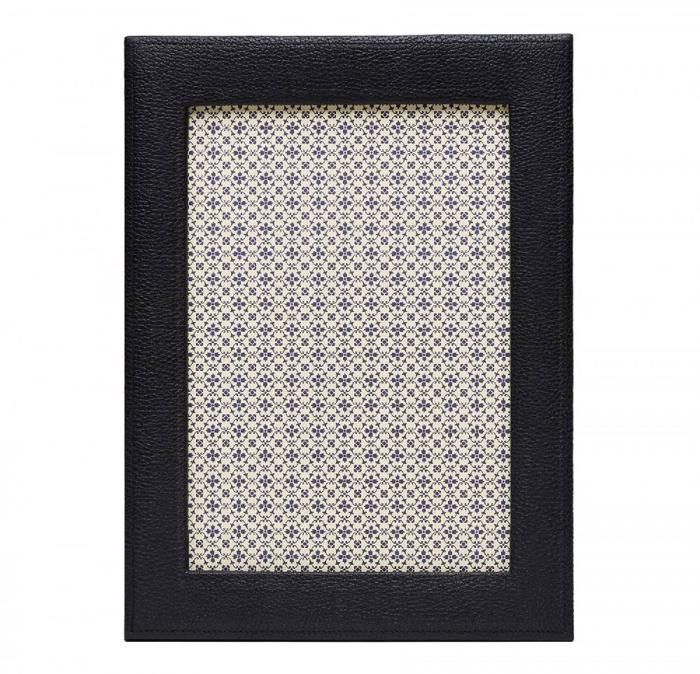 Pineider Cornice In Pelle Bottalata Piccola