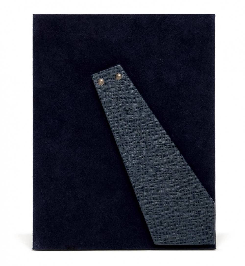 Pineider Cornice In Pelle Franzi Grande