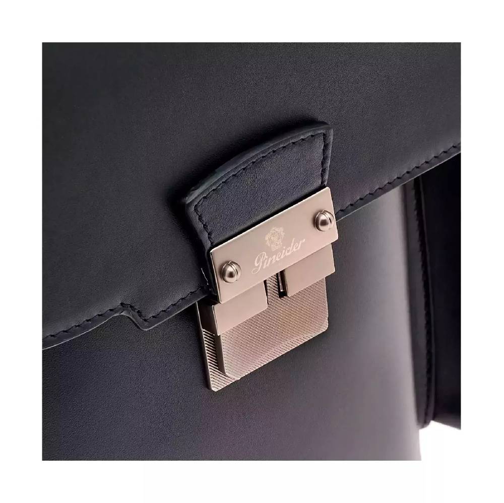 Pineider Double Briefcase In Metro Smooth