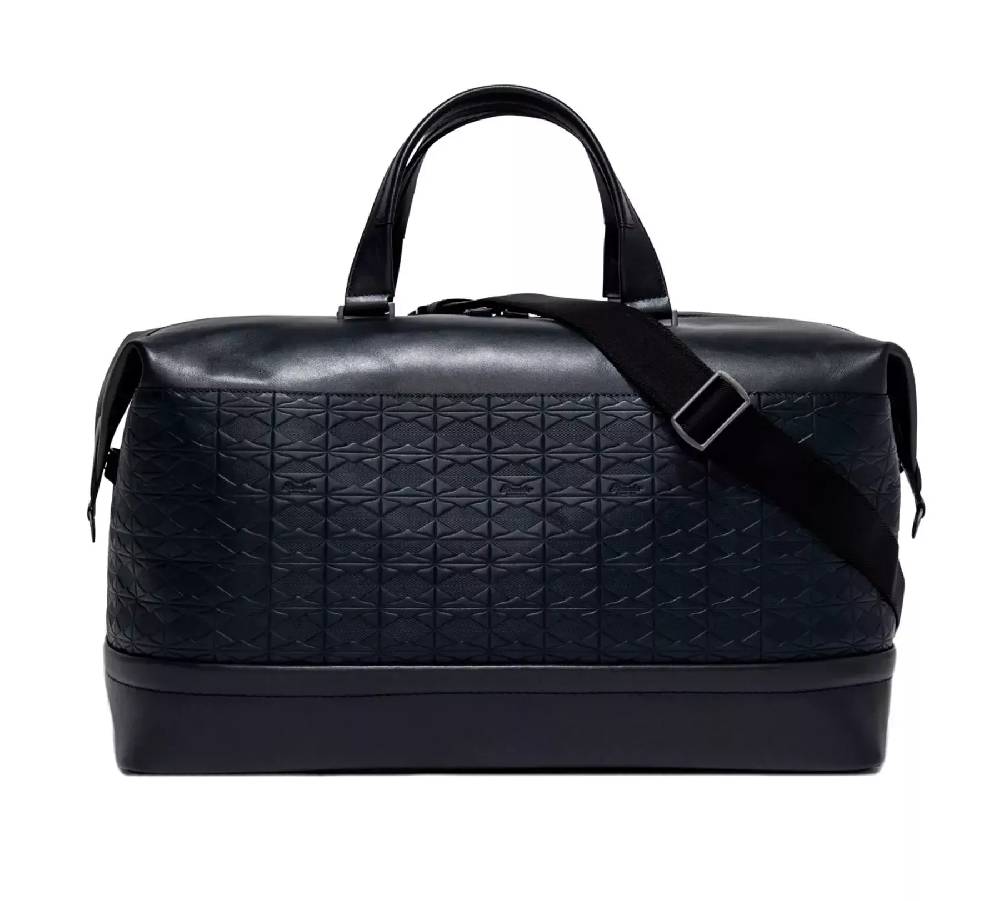 Pineider Duffle Weekend In Embossed Empress