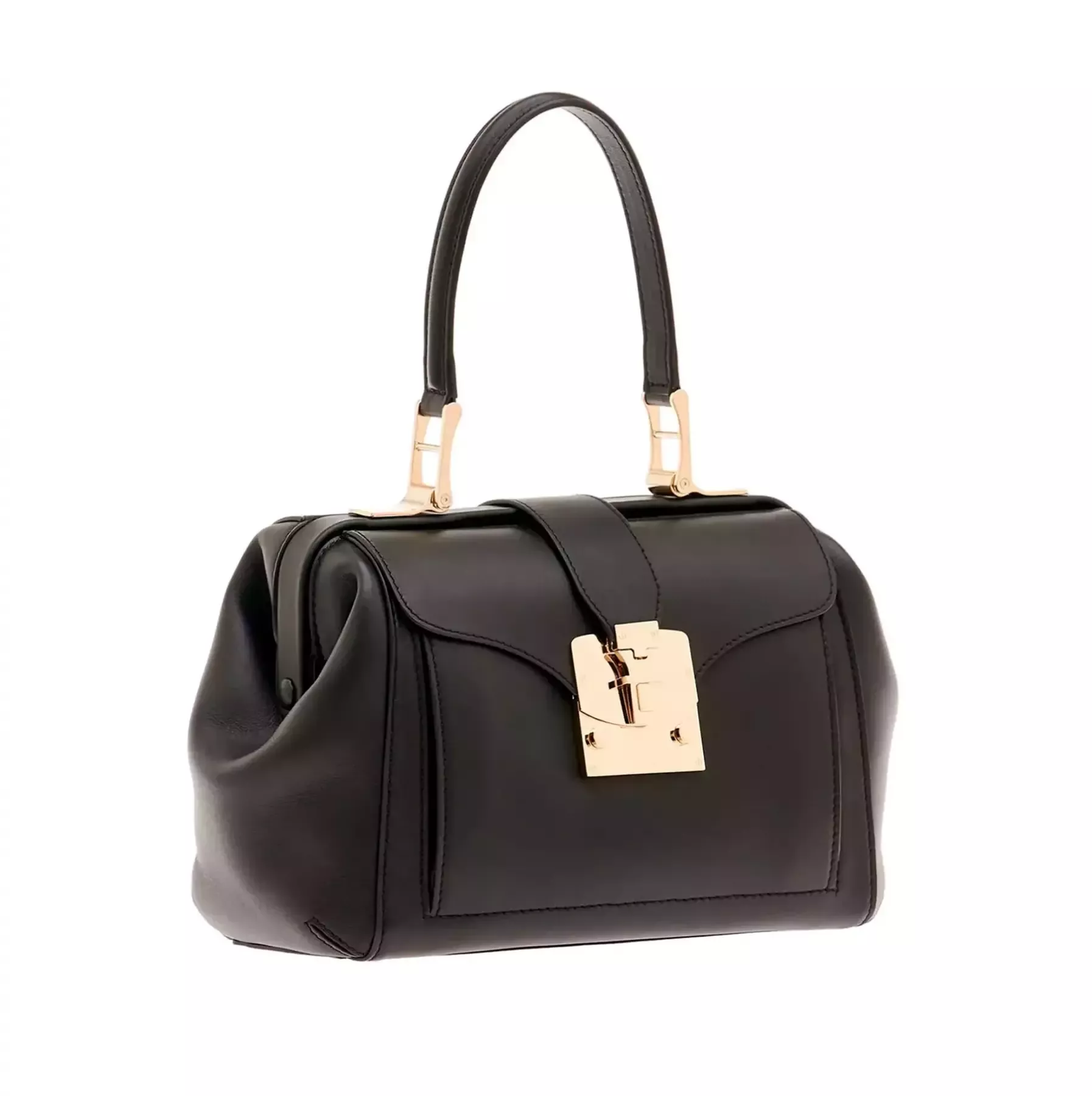 Pineider Lady Doctor Bag Small In Metro Smooth