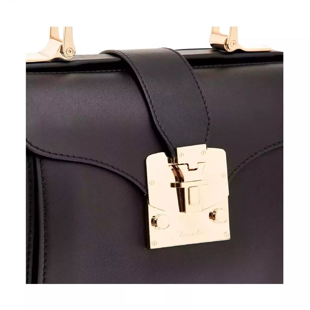 Pineider Lady Doctor Bag Small In Metro Smooth