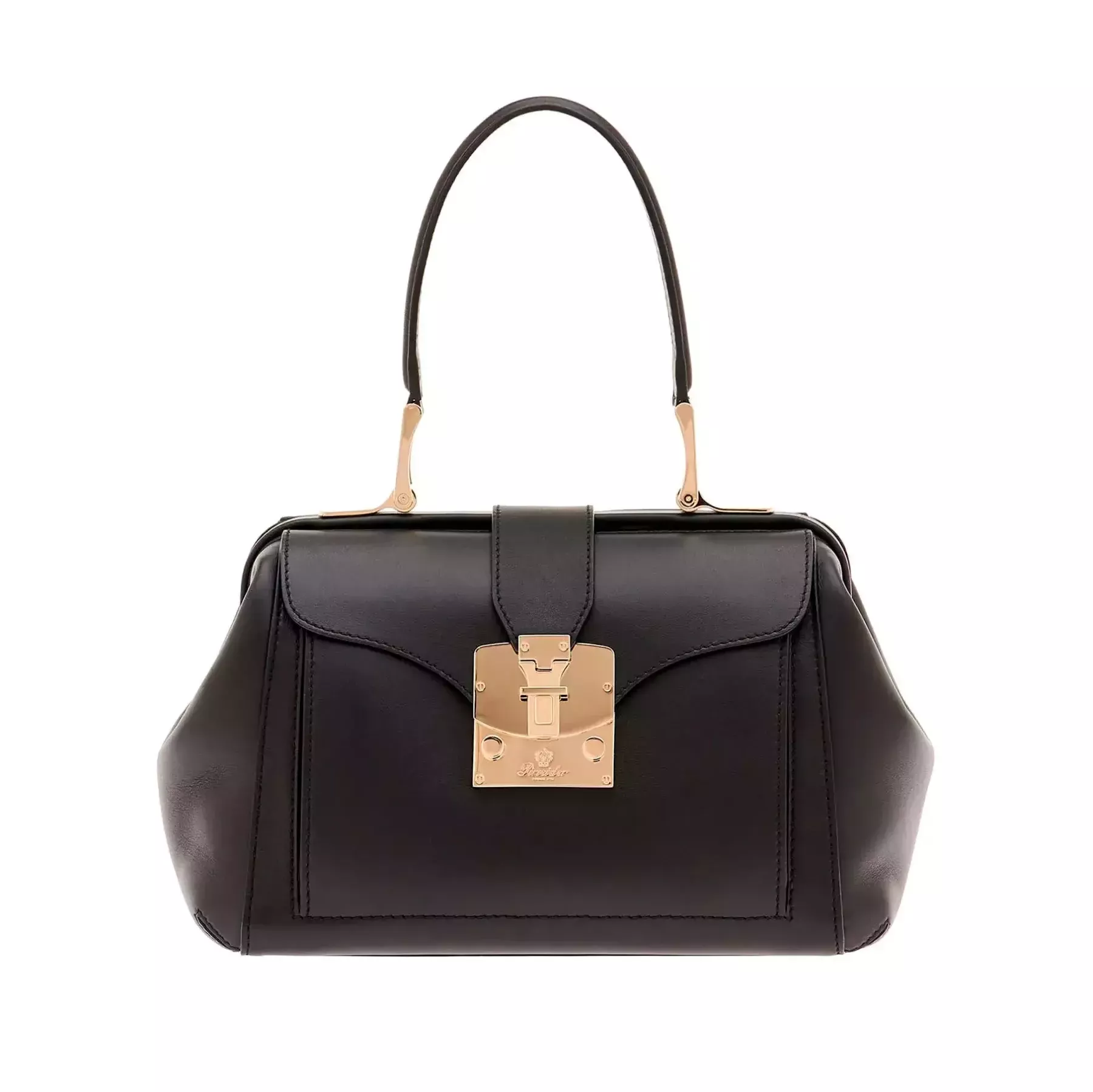 Pineider Lady Doctor Bag Small in Metro Smooth