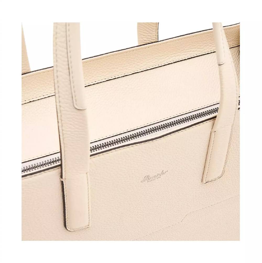 Pineider Lou Tote Bag In Bottalato