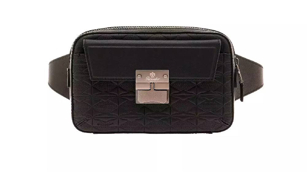 Pineider Marsupio in Embossed Empress