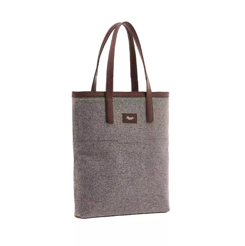 Pineider Museum Shopping Bag In Wool