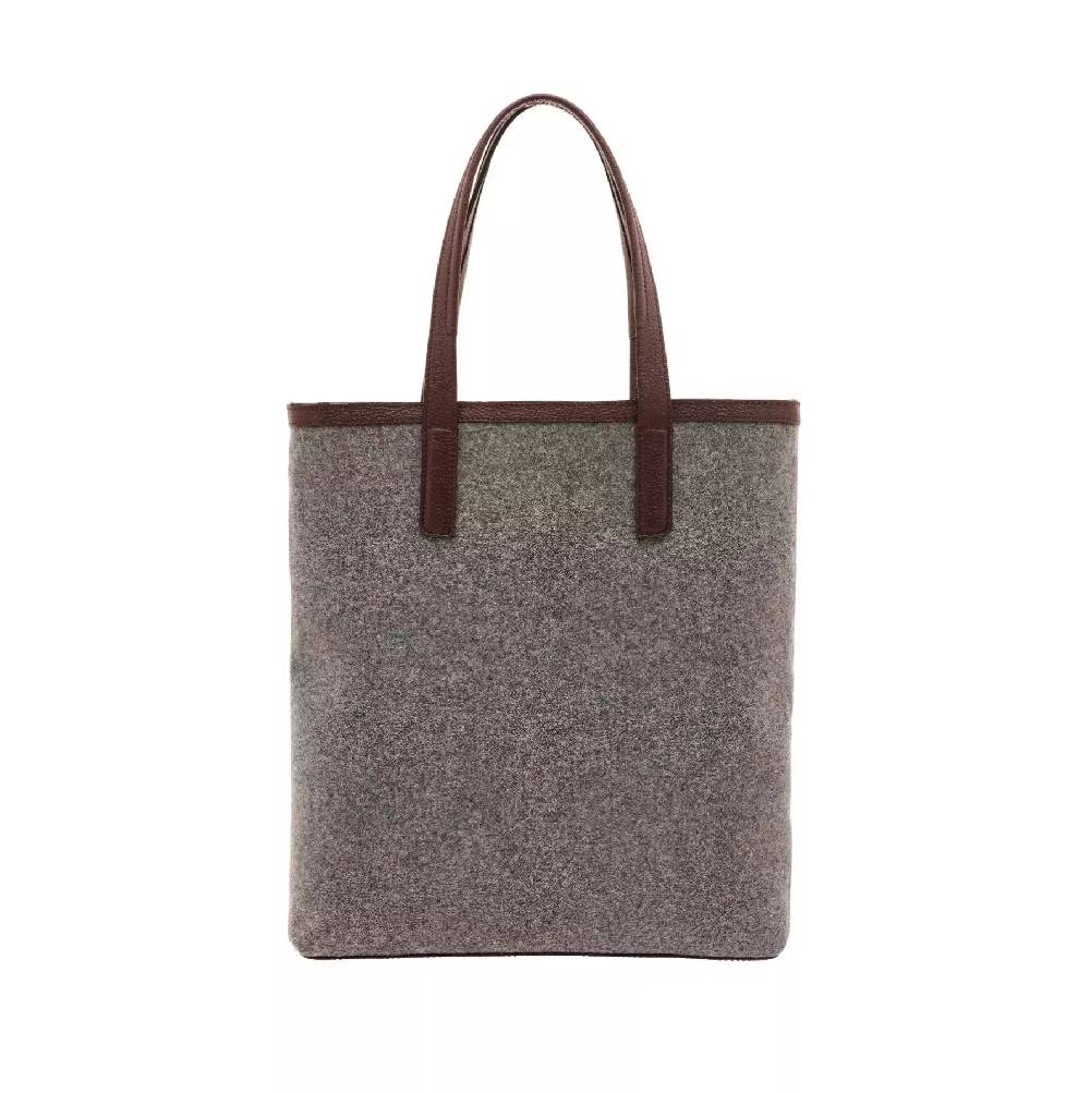 Pineider Museum Shopping Bag In Wool