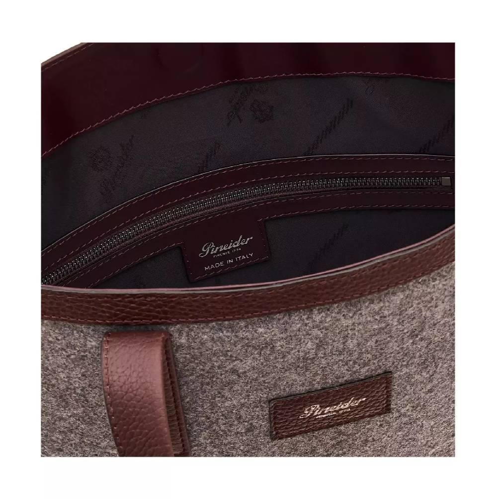 Pineider Museum Shopping Bag In Wool