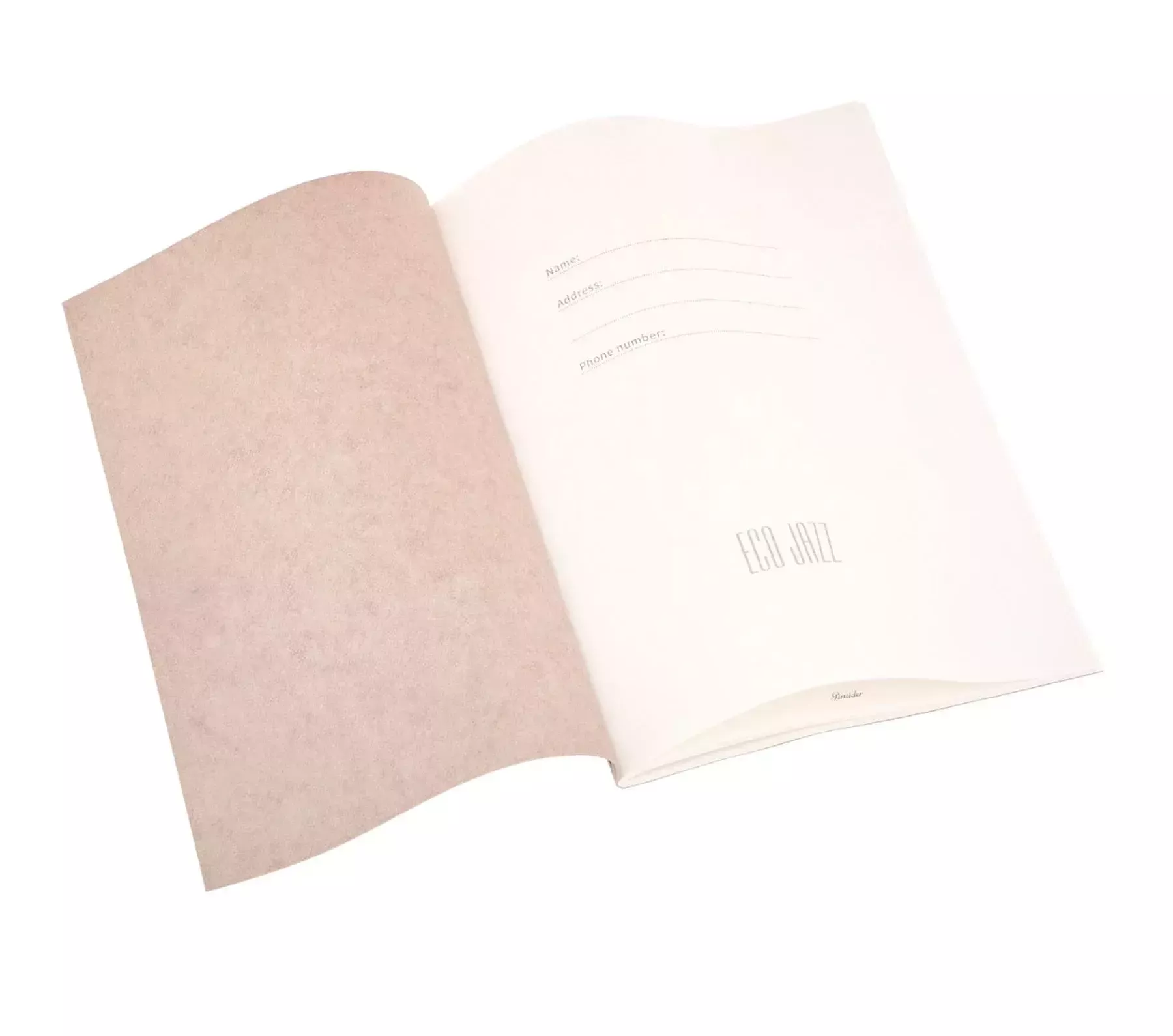 Pineider Notebook EcoJazz Senza Righe