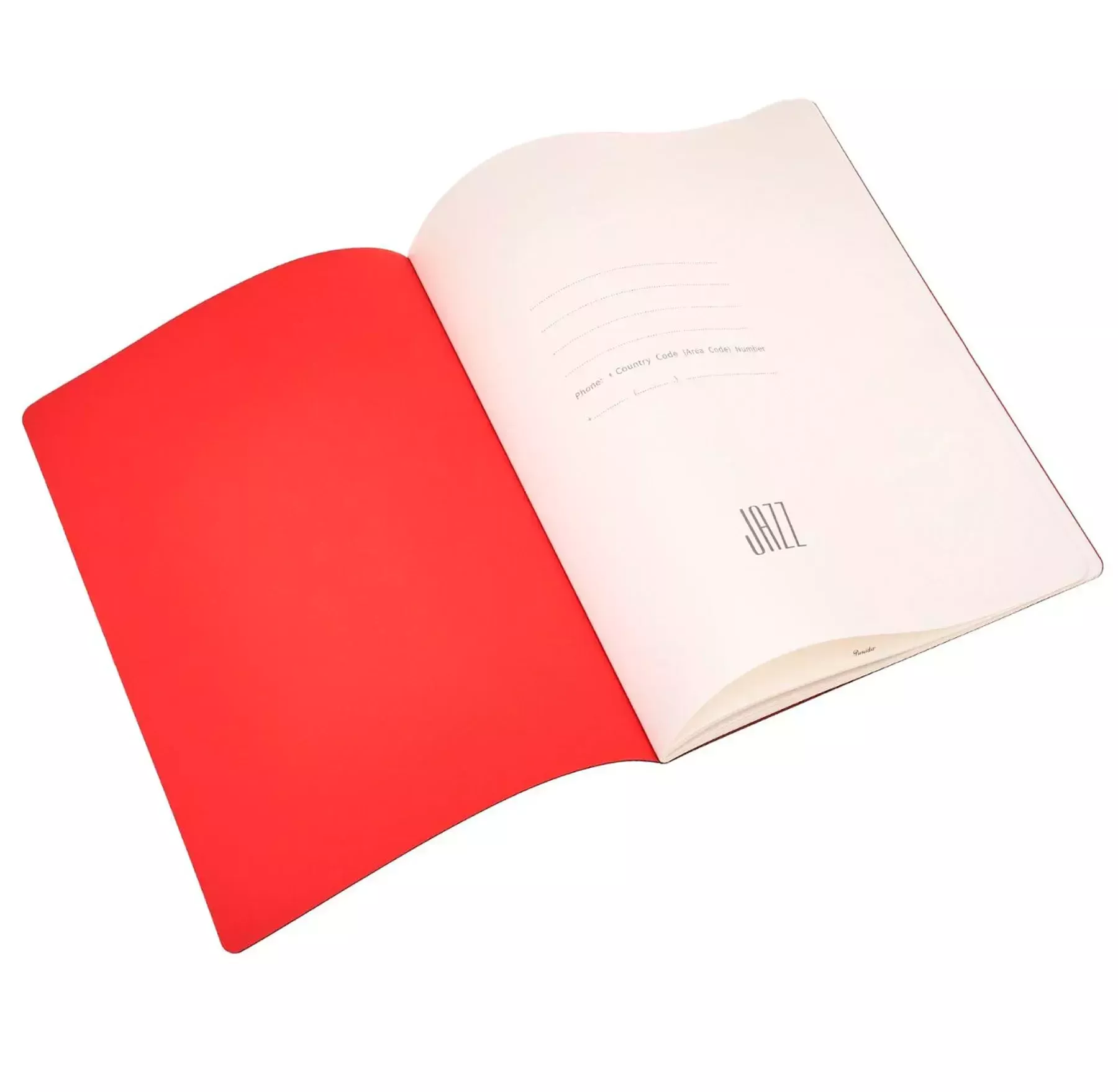 Pineider Notebook Jazz Grande Senza Righe