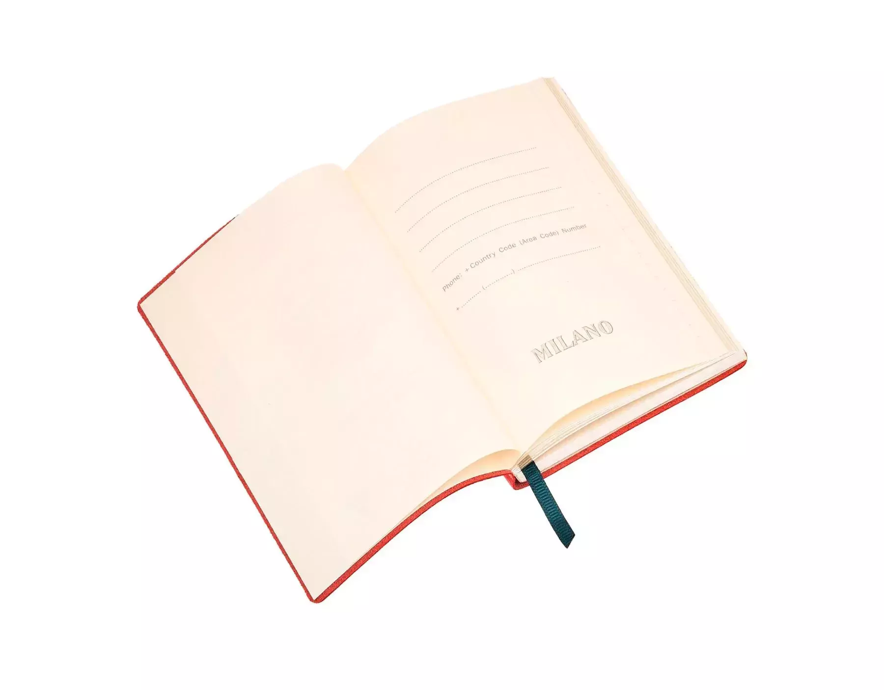 Pineider Notebook Milano Piccolo A Righe