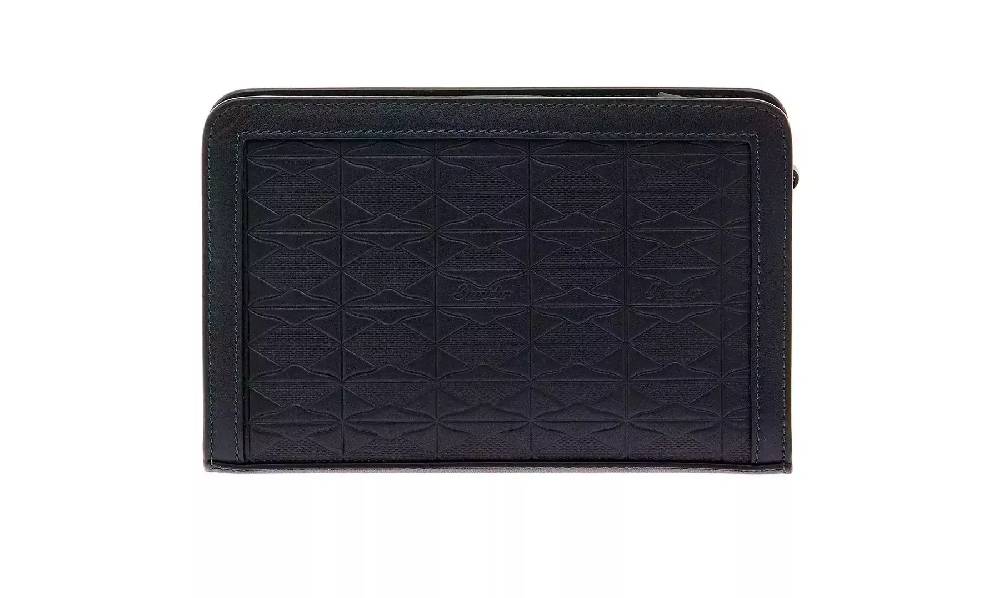 Pineider Odette Crossbody In Embossed Empress