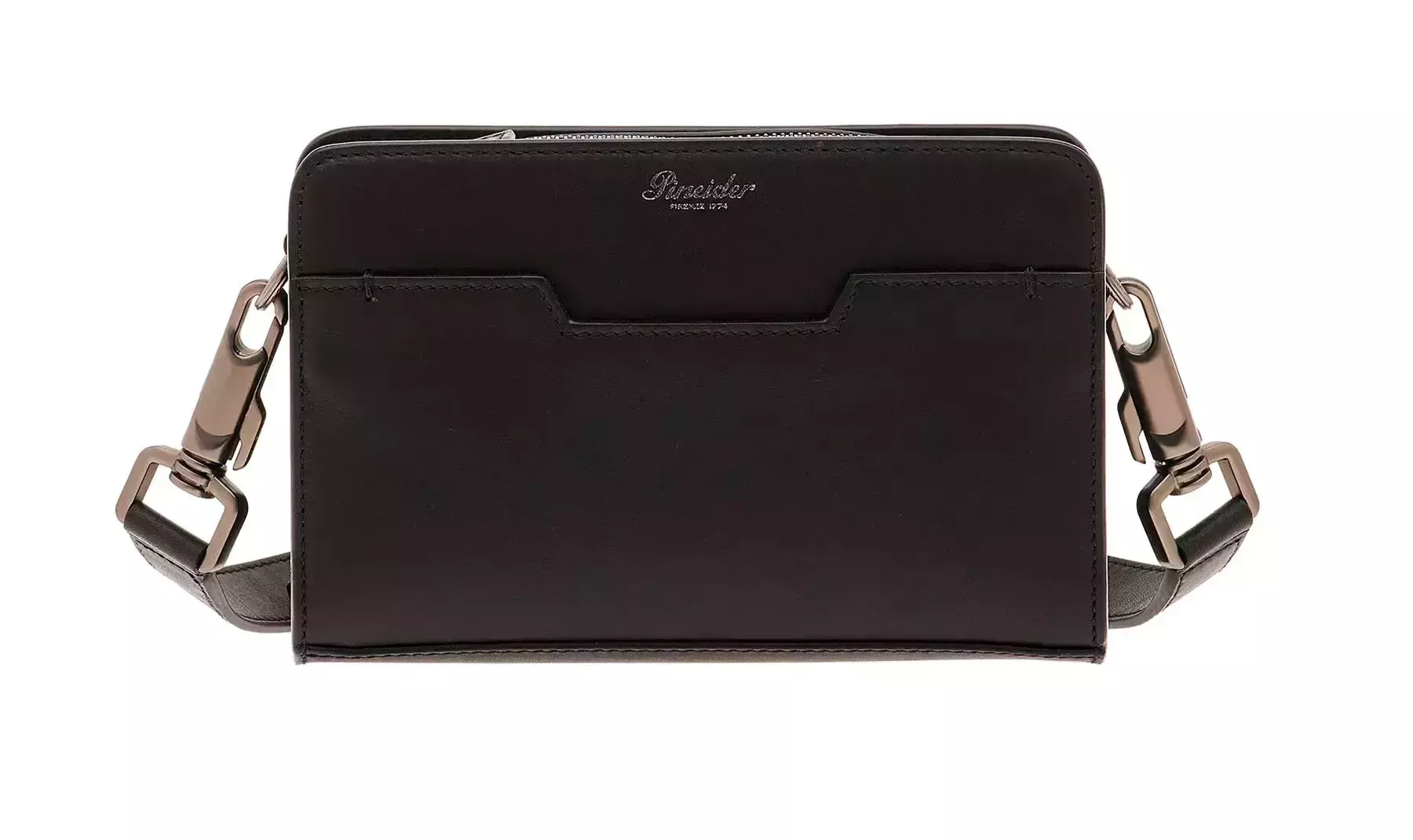 Pineider Odette Crossbody In Metro Smooth