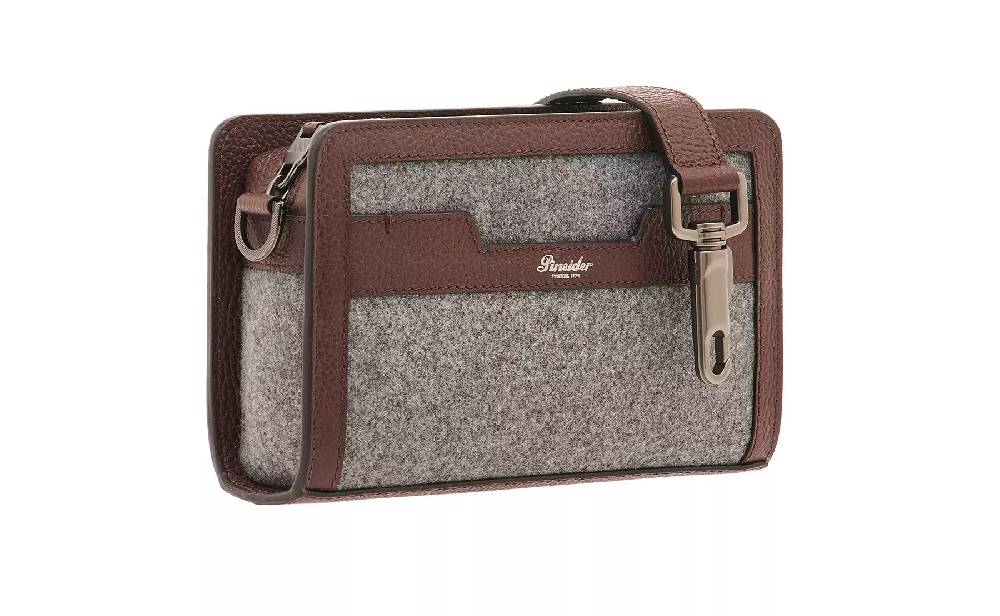 Pineider Odette Crossbody In Wool