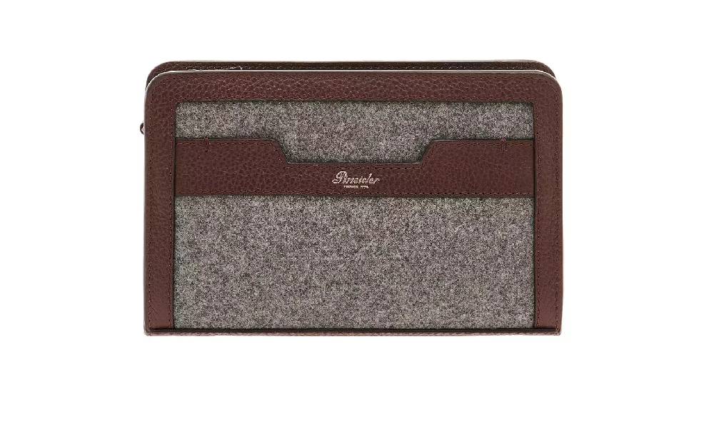 Pineider Odette Crossbody in Wool