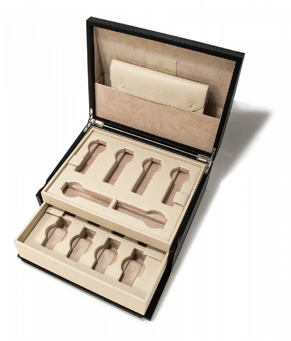 Pineider PASSION BOX WATCHES BLACK