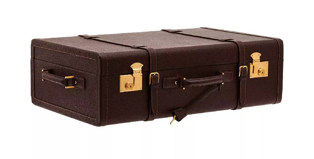 Pineider Passion Suitcase Big Grained