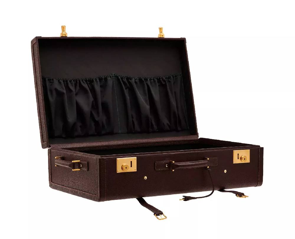 Pineider Passion Suitcase Big Grained