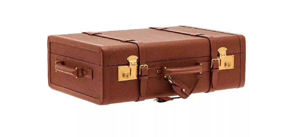 Pineider Passion Suitcase Medium Grained