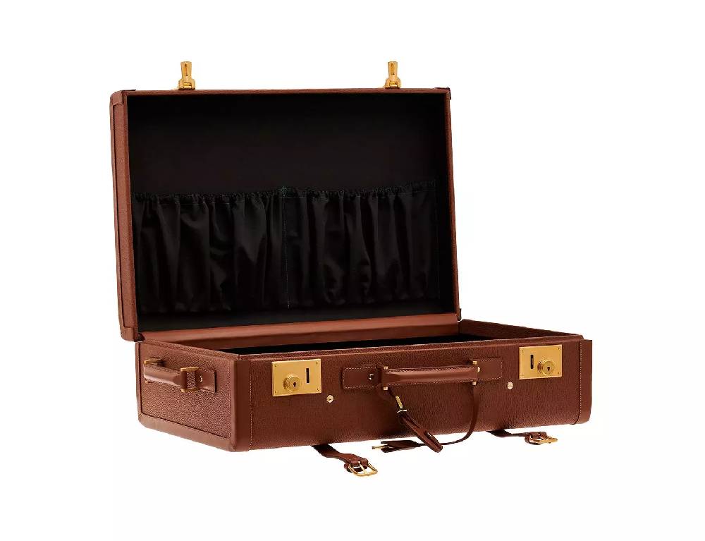 Pineider Passion Suitcase Medium Grained