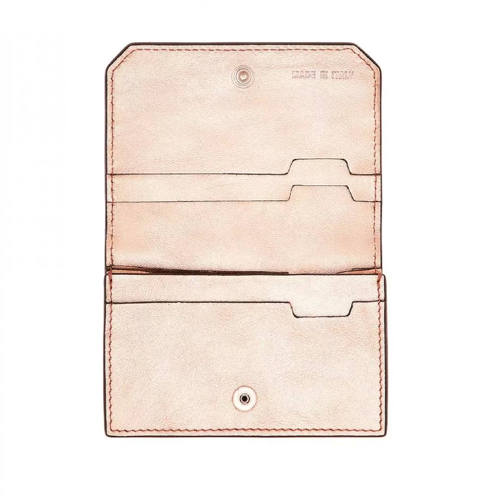 Pineider Porta Carte Con Patta In Metro Smooth