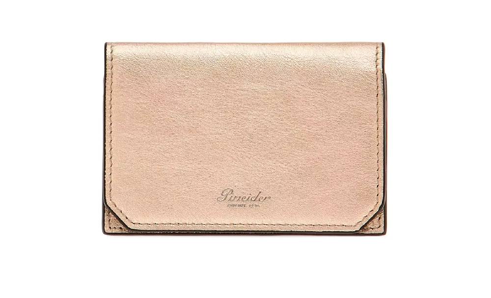 Pineider Porta Carte Con Patta In Metro Smooth