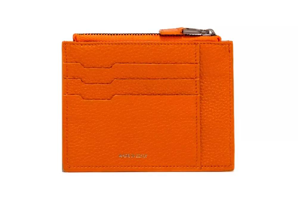 Pineider Porta Carte Con Zip In Bottalato