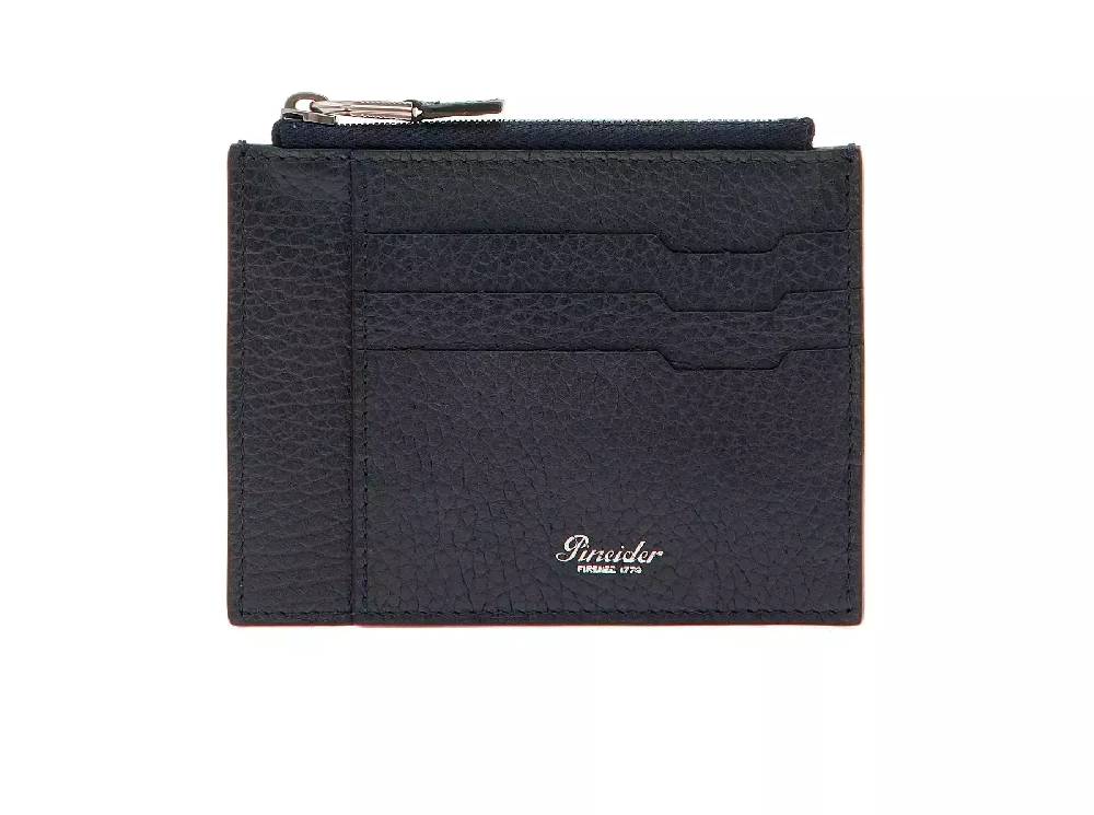 Pineider Porta Carte Con Zip In Bottalato