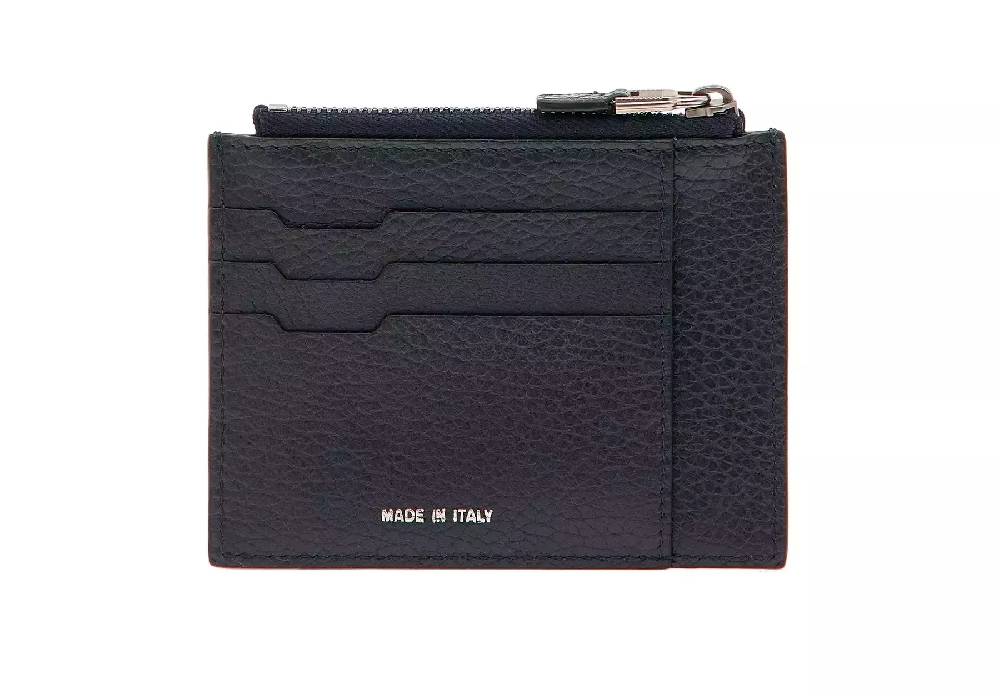 Pineider Porta Carte Con Zip In Bottalato