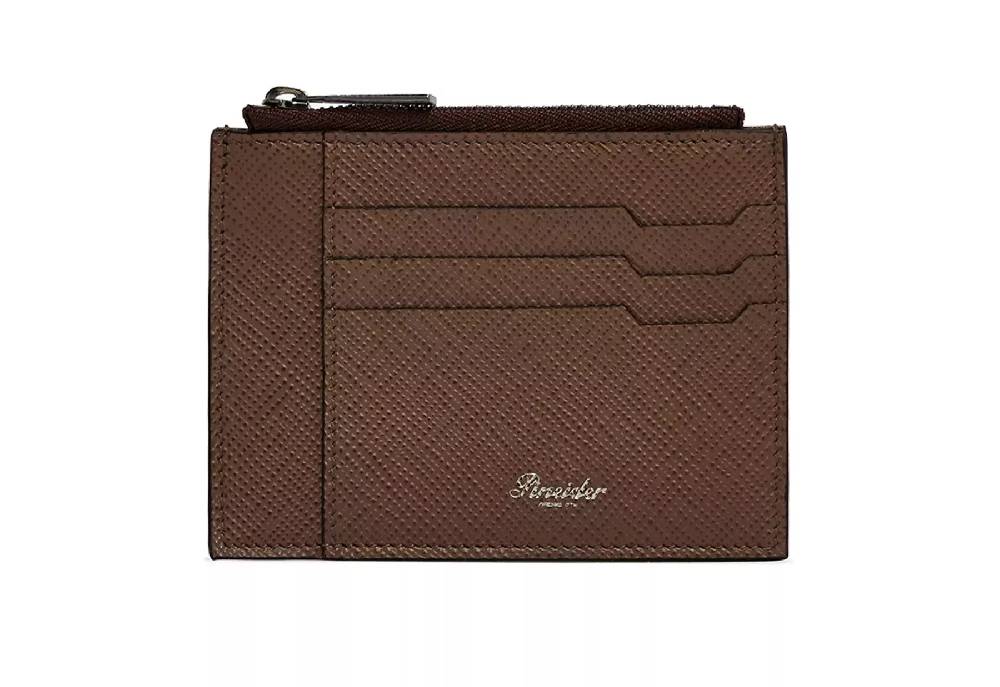 Pineider Porta Carte Con Zip In Mini Franzi