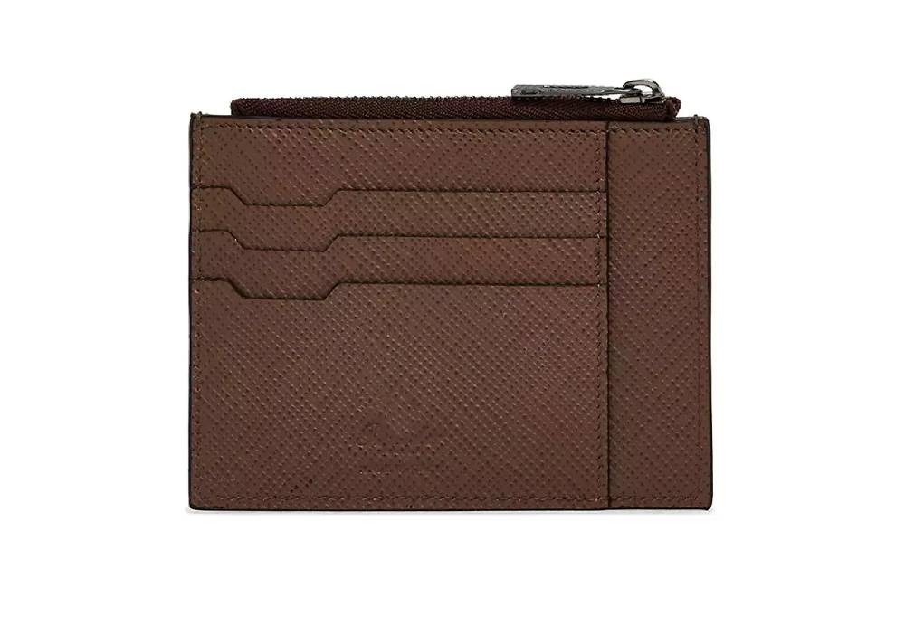 Pineider Porta Carte Con Zip In Mini Franzi