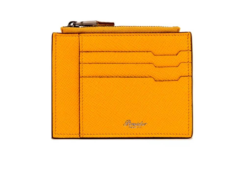 Pineider Porta Carte Con Zip In Mini Franzi