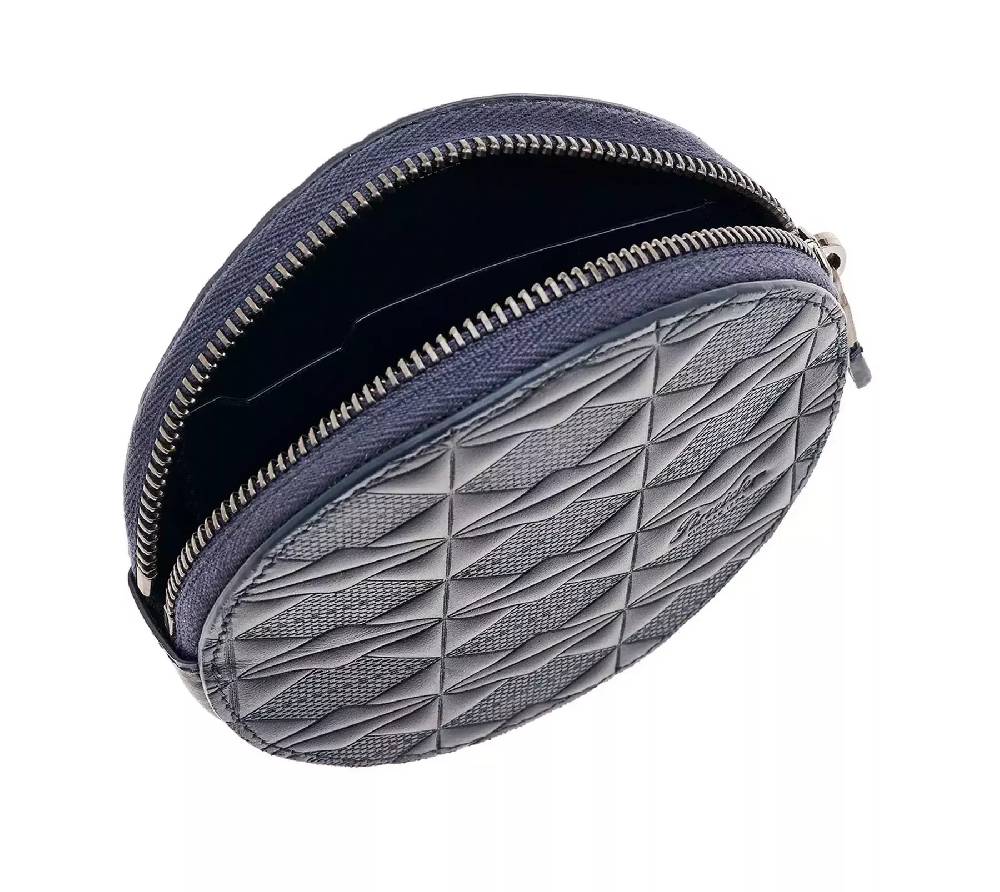 Pineider Porta Monete Large In Embossed Empress