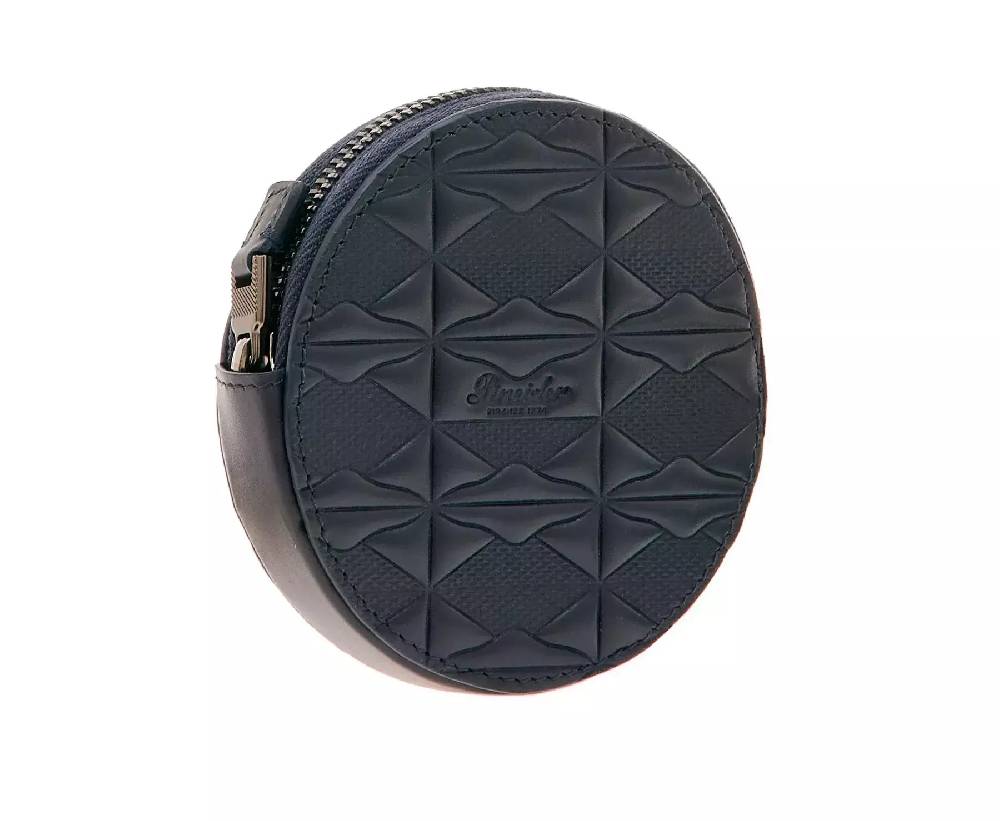 Pineider Porta Monete Medium In Embossed Empress