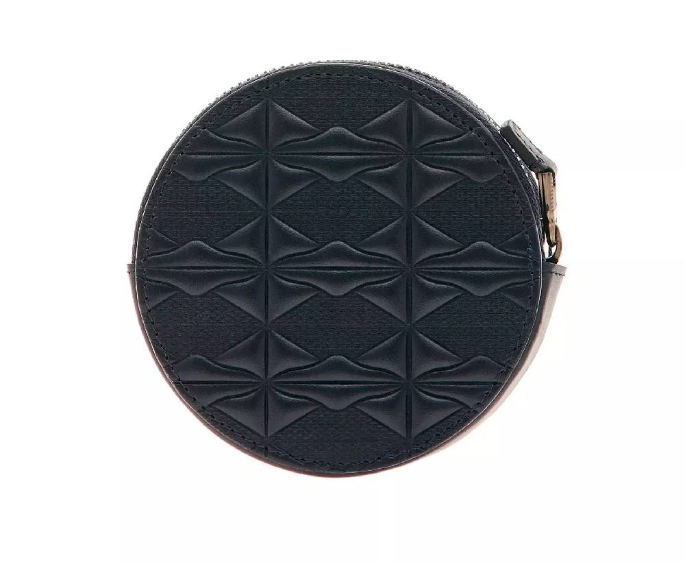 Pineider Porta Monete Medium In Embossed Empress