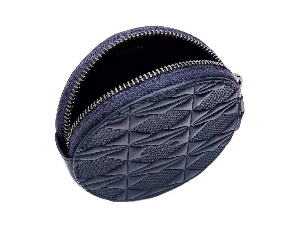 Pineider Porta Monete Medium In Embossed Empress