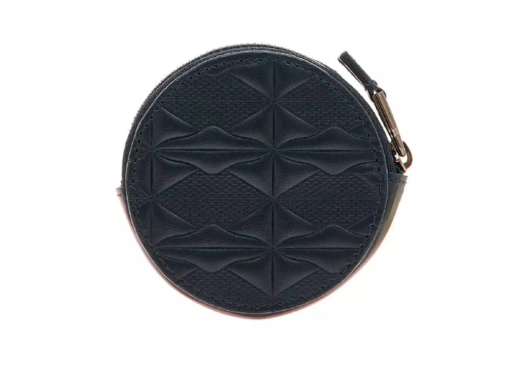 Pineider Porta Monete Small In Embossed Empress