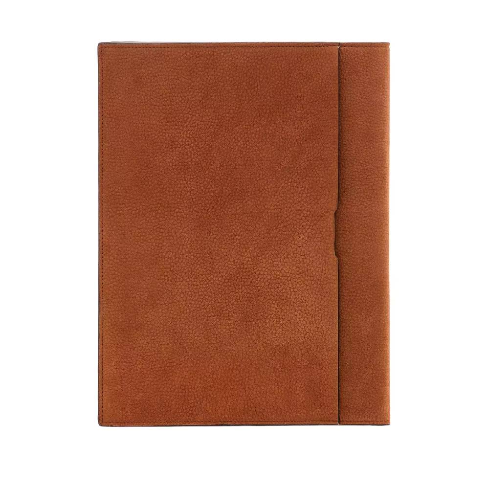 Pineider Porta Notepad In Nabuk