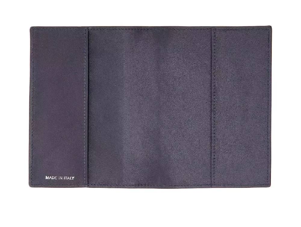 Pineider Porta Passaporto In Embossed Empress